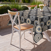 Obrus Garden czarny 140x220