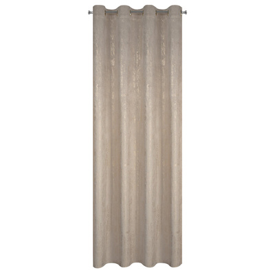 Zasłona Dara ciemnobeżowa 140x250