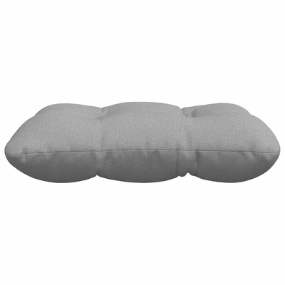 Poduszki na siedziska 4 pcs Szary chmur 40 x 40 x 12 cm tkanina
