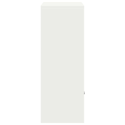 Skrzynka na przesyłki z drzwiami Biały 41 x 38 x 103 cm Stal