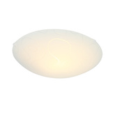 Plafon biały szklany sufitowy Malibu 13-84074