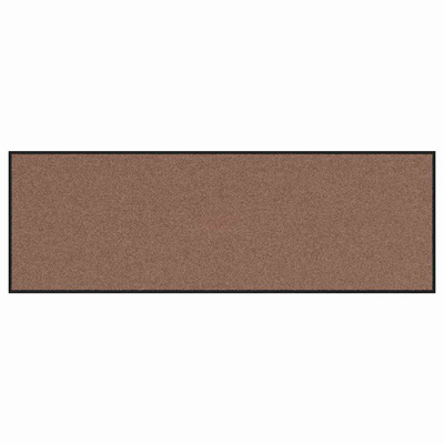 Dywanik wejściowy Brązowy i czarny 60 x 180 cm 100% poliamid
