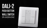 Panel naścienny DALI-2 4 klawisze