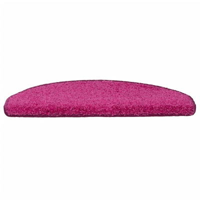 Maty na schody 15 szt. 65x21x4 cm różowe półokrągłe duże