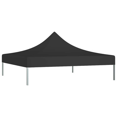 Dach do namiotu imprezowego, 2 x 2 m, czarny, 270 g/m?