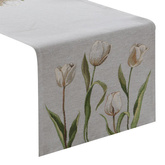 Obrus jasnopopielaty 40x100