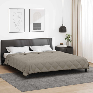 Kołdra na cały rok Jasnoszary 200 x 200 cm Mikrofibra
