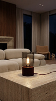 Elegancka lampka na konsolę – burgund, grafit K-6052 z serii DEX