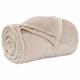 Koce narzutowe 6 pcs Beżowy 150 x 200 cm Polar