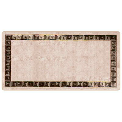 Chodnik dywanowy MARSA Czarny 100 x 200 cm Poliester i PVC