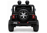 Auto na Akumulator Jeep Rubicon Światła LED MP3 Pilot 4x4 Czarny