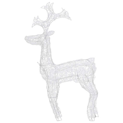 Renifery ozdobne, 3 szt., 60x16x100 cm, akryl