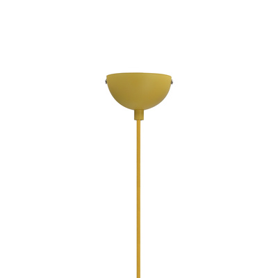 Lampa wisząca żółta/szara E27 Falun Ledea 50101149