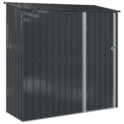 Schowki ogrodowe Antracyt 203 x 85,5 x 200 cm Metal