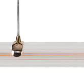 Lampa wisząca Abigali FILO LUCE 30W, złoty