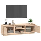 Szafka pod telewizor, 140x35x40 cm, lite drewno sosnowe