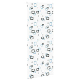 Roleta prysznicowa 100x240 cm Szerokość tkaniny 96 cm