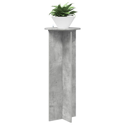 Stojak na rośliny 2 pcs Betonowy szary ?40 x 100 cm