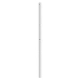 Metalowe wymienne wezgłowie, białe, 90 cm