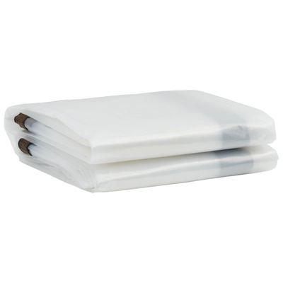 Osłona na rośliny przezroczysty 5 x 5 m PE