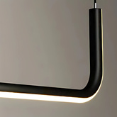 Lampa Wisząca Abigali Nikon 36W nowoczesna czarna