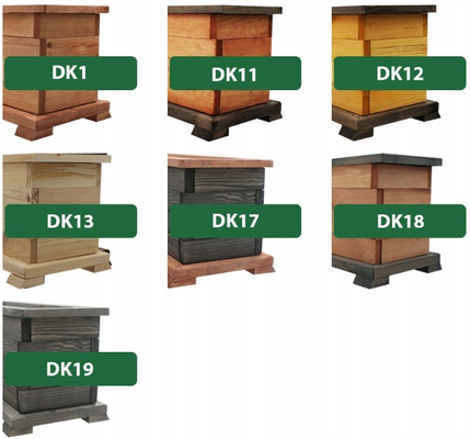 Donica na kwiaty ogrodowe z drewna kwietnik tik palisander DK11