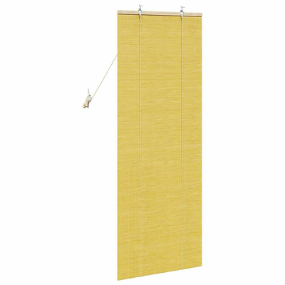 Roleta żółty 60 x 160 cm Bambus