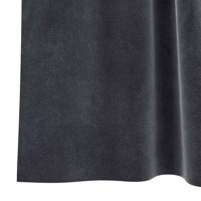 Zasłony zaciemniające 2 pcs Ciemnoszary 140 x 260 cm Aksamit
