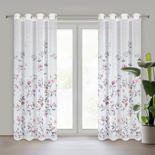 Zasłona Antea biała 140x250