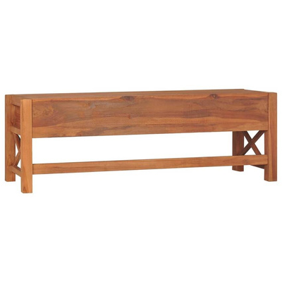 vidaXL Szafka pod TV z szufladami, 120x40x45 cm, lite drewno tekowe