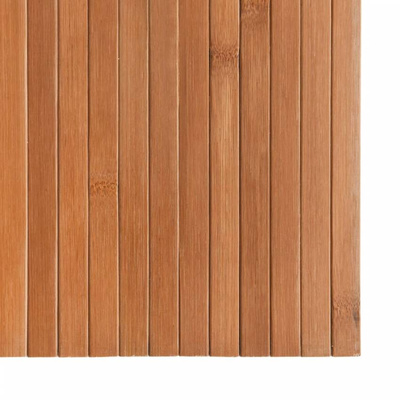 vidaXL Dywan prostokątny, naturalny, 100x400 cm, bambusowy