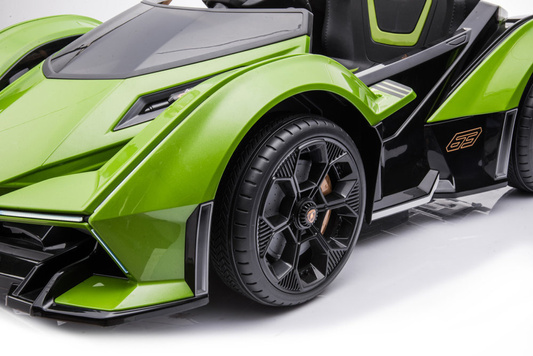 Samochód Na Akumulator Lamborghini GT HL528 Światła LED MP3 Pilot Zielony