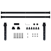 System do drzwi przesuwnych do mebli, stal węglowa, 183 cm