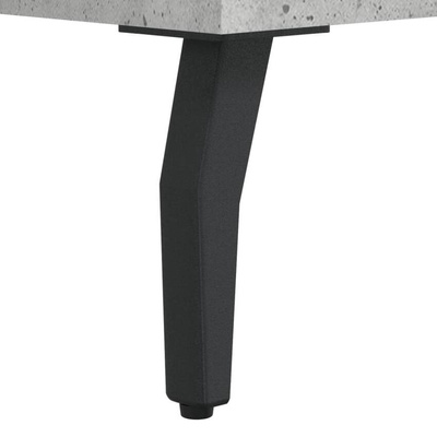 vidaXL Biurko, szarość betonu, 140x50x75 cm, materiał drewnopochodny wariant 11