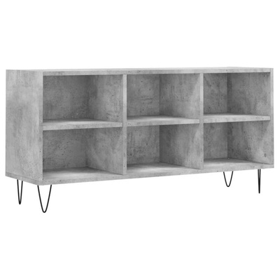 Szafka pod TV, szarość betonu, 103,5x30x50 cm vidaXL