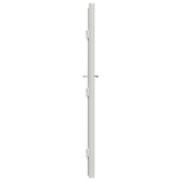 Drzwi Frontowe 98 x 208 cm PVC antracytowy