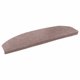 Samoprzylepne maty na schody 15 pcs Beżowy 80 x 24,5 x 3,5 cm