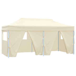 Namiot Imprezowy Kremowy 291 x 580 x 315 cm Materiał Oxford
