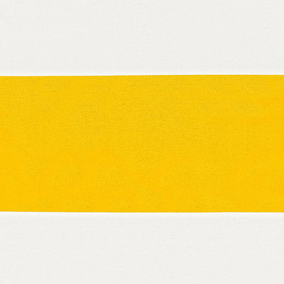 Ekran balkonowy Żółty i Biały 110 x 700 cm Materiał Oxford