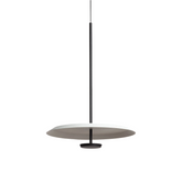 Lampa Wisząca okrągła Biało-czarna ?40cm 10W Abruzzo Rotonde