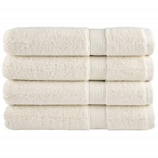 Ręczniki premium SOLUND, 4 szt., kremowe, 80x200 cm, 600 g/cm?