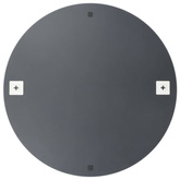 vidaXL Lustro ścienne z lampkami LED, okrągłe, szklane