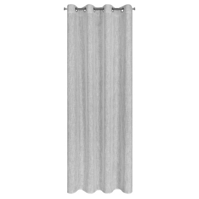 Zasłona Agnes popielata 140x250