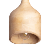 Lampa Wisząca z drewna z mango ?19cm E27 Abruzzo Fagioli