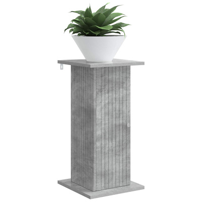 Stojak na rośliny Betonowy szary 30,5 x 30 x 60,5 cm