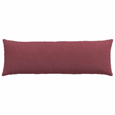 Poduszki na sofę 2 pcs Czerwone wino 120 x 40 cm tkanina