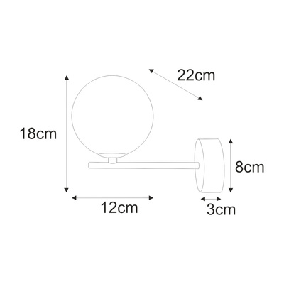 Kinkiet K-5563 z serii GALAXY