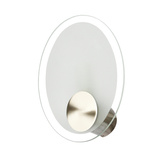 Kinkiet mat 1xG9 18cm 91-02924 Karat owal nikiel