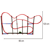 Magnetyczny tor samochodowy antygrawitacyjny 123cm XL 120el.