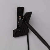 Lampa z Klamrą Czarna Abruzzo Vincenzo GU10